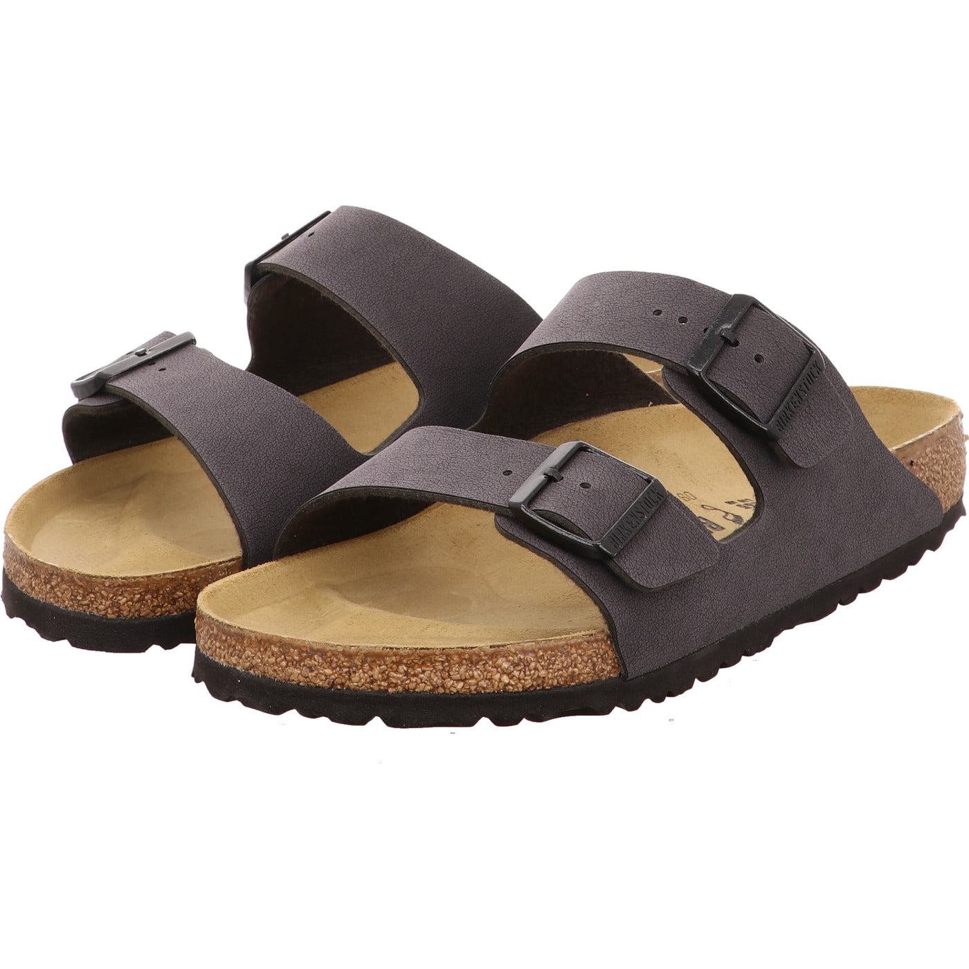 Birkenstock Pantolette Arizona grau