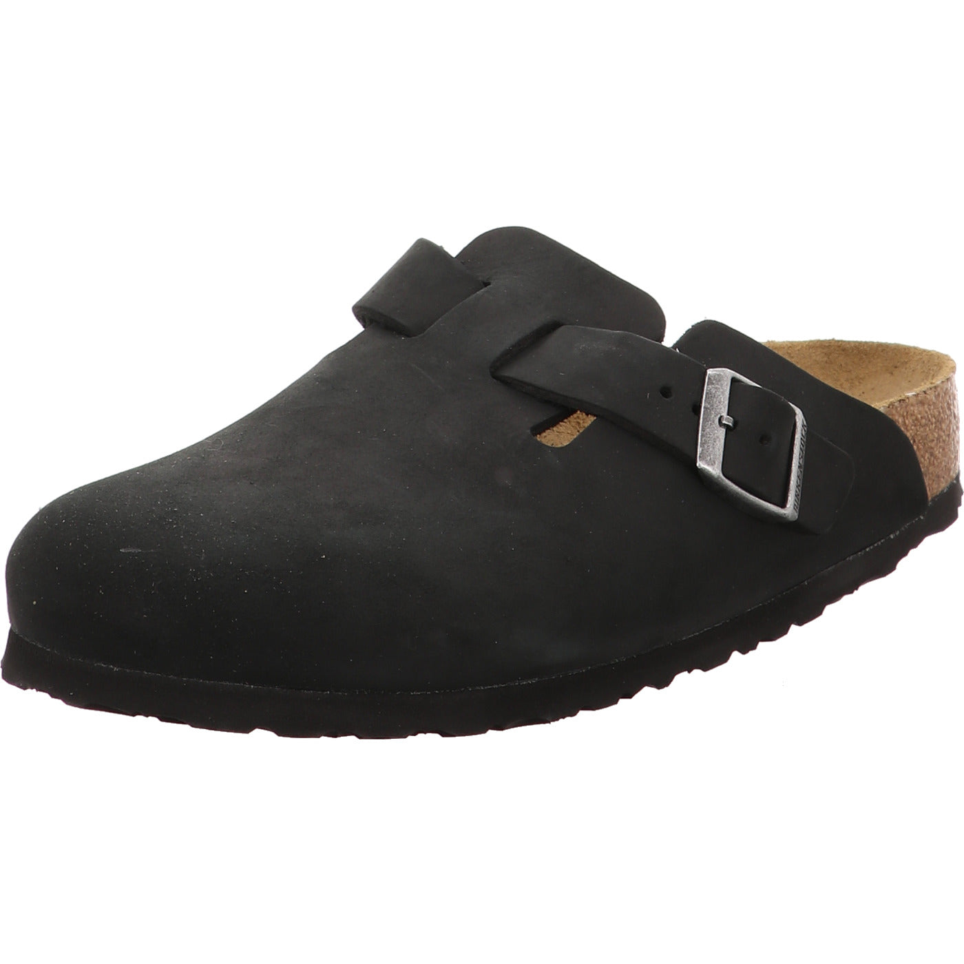 Birkenstock Pantolette Boston schwarz