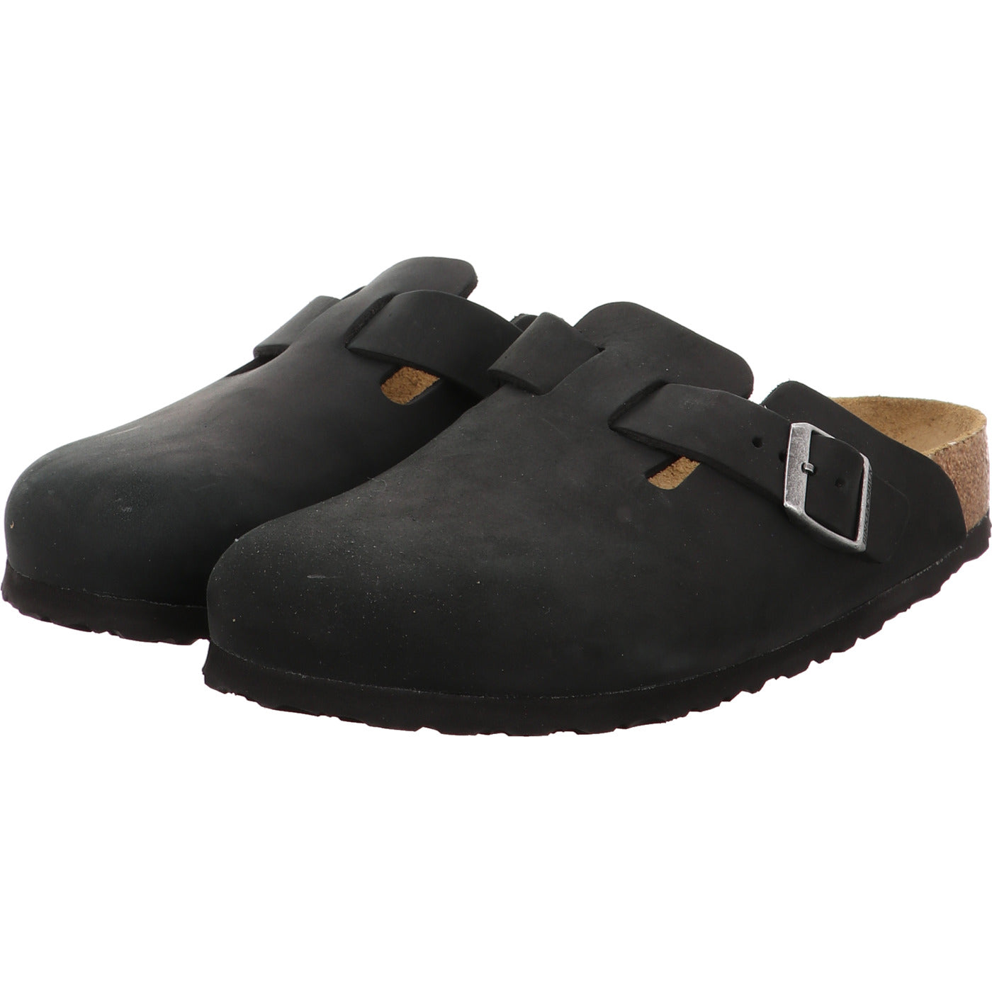 Birkenstock Pantolette Boston schwarz