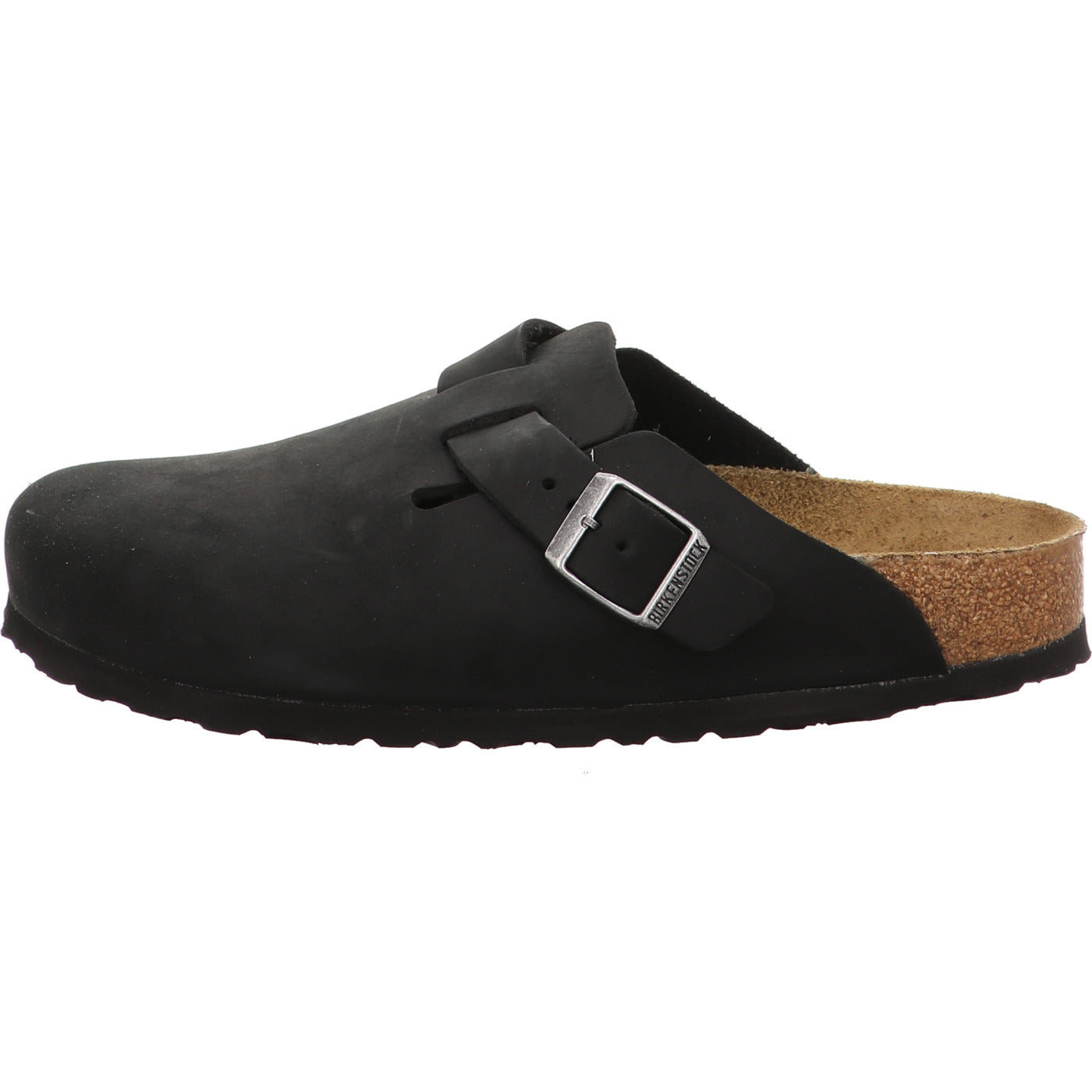 Birkenstock Pantolette Boston schwarz