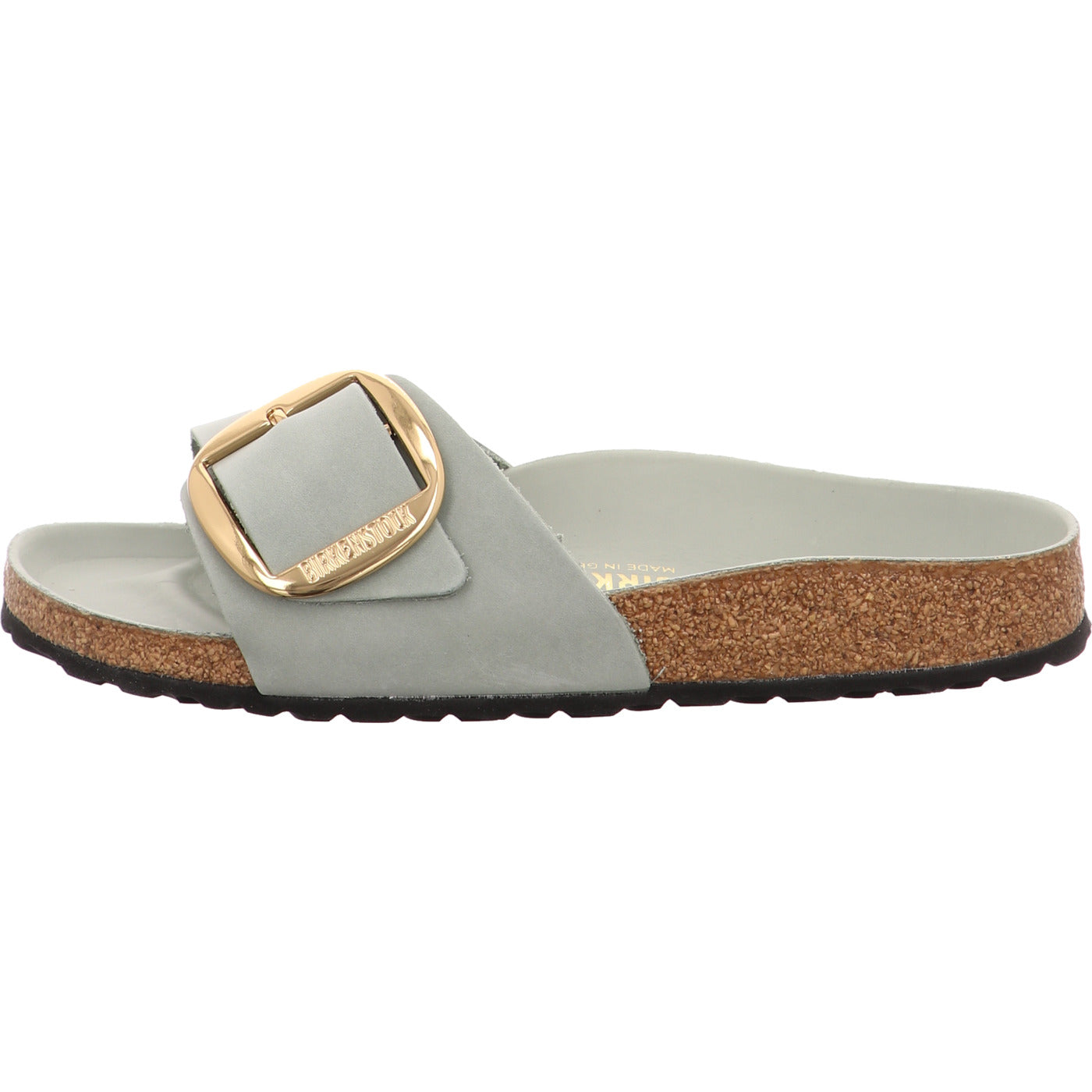 Birkenstock Pantolette Madrid Big Buckle grün